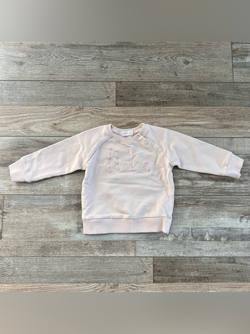 Jamie Kay Pink Flora Sweater Size 1 Year